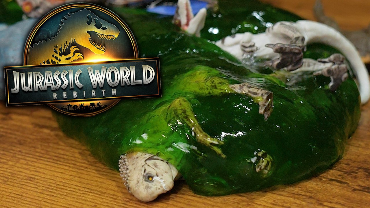 Jurassic World Rebirth Slime Eggs!!! - Review and Unboxing