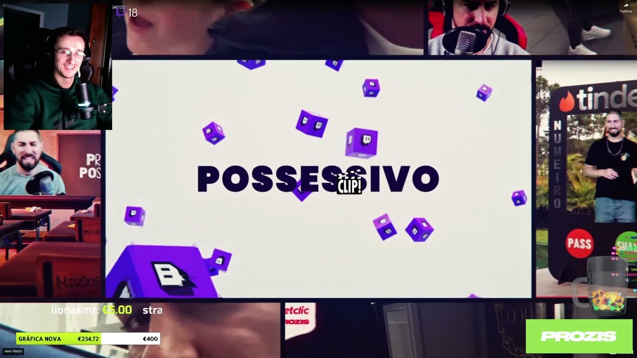 REACT - POSSESSIVO LEVA STRIKE DO TIAGOVSKI!