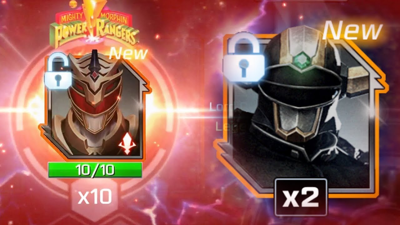 Лучшие способы получить легендарных персонажей | Power Rangers: Legacy Wars