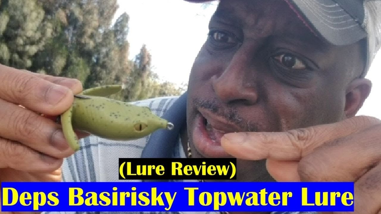 Deps Basirisky Frog Lure | Topwater Bass fishing | Lure Review