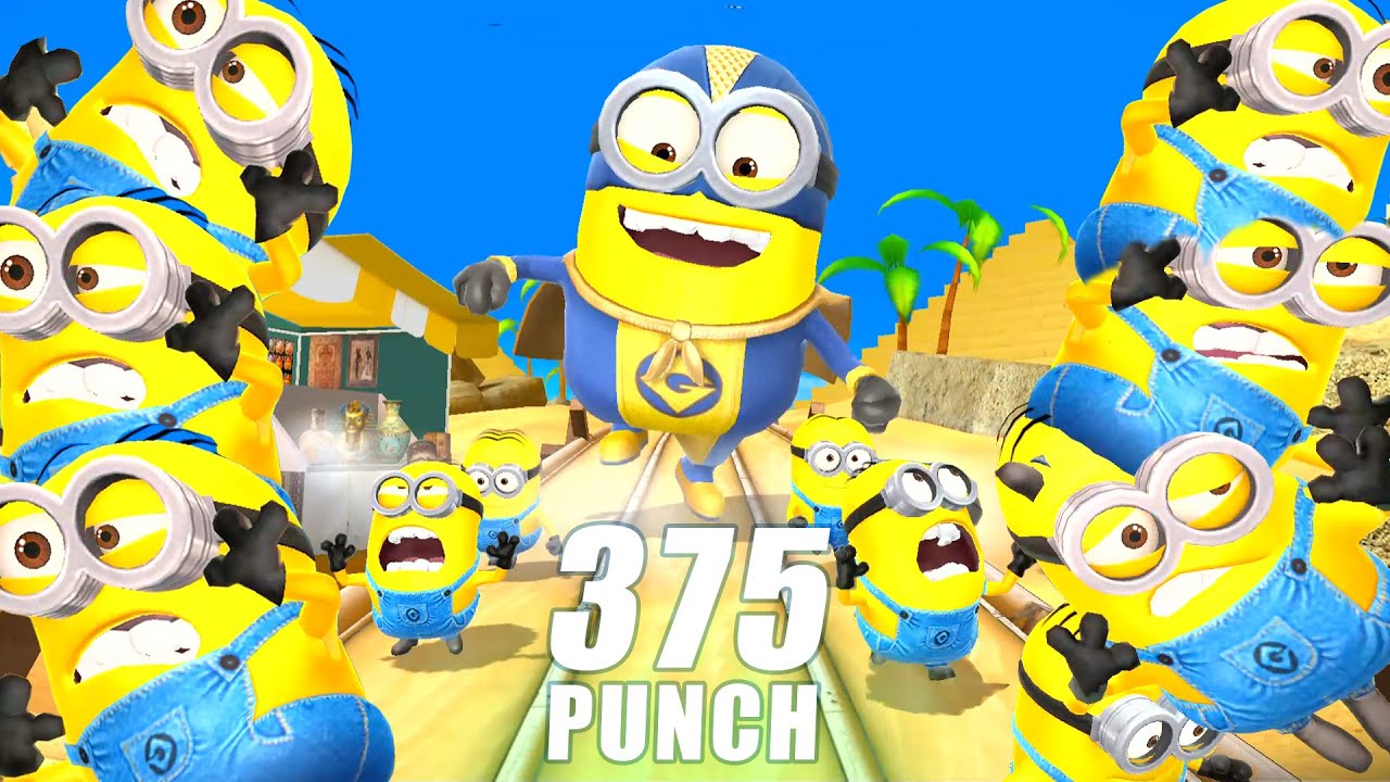 Minion Rush Superhero minion Commit 375 Despicable Actions as Mega Minion at The Pyramid