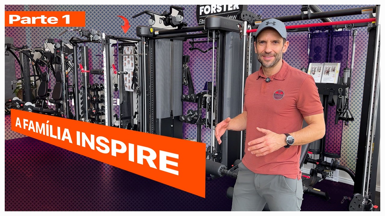 Conheça as 4 Estações de Musculação da Inspire Fitness | Guia Completo M1, M2, M3 e M5! 💪🏽