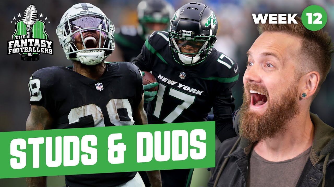 Week 12 Studs & Duds + Catch Child, Monday Punday | Fantasy Football 2022 - Ep. 1338