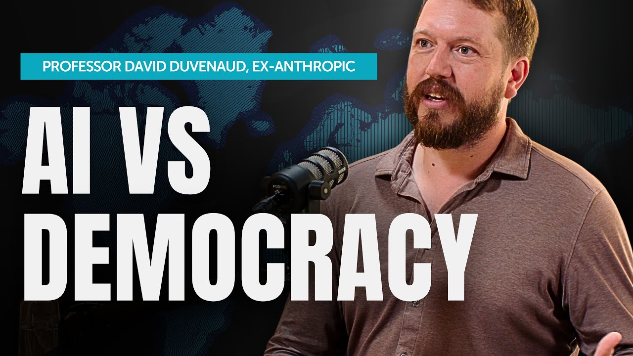 Why 'Aligned AI' Would Still Kill Democracy | David Duvenaud, ex-Anthropic team lead