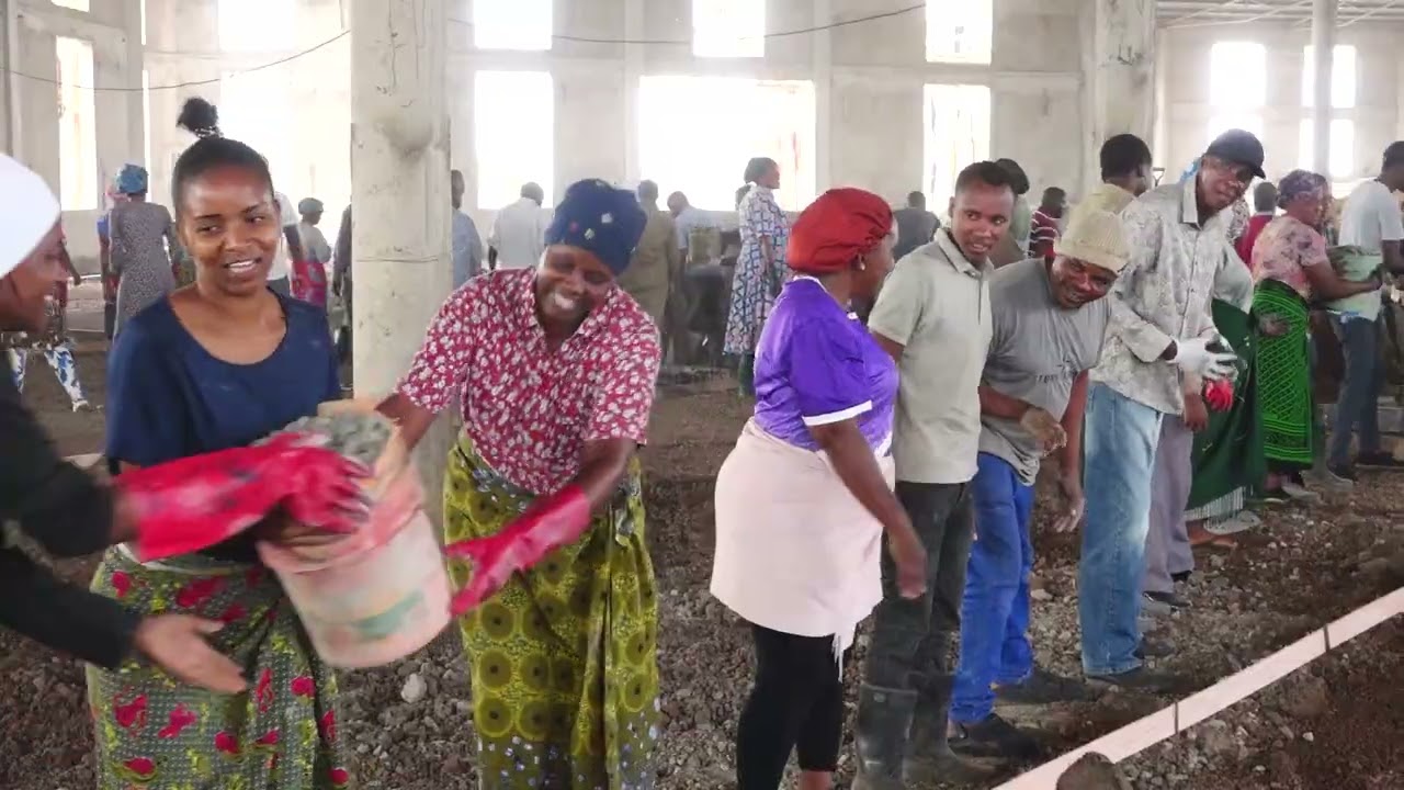 KAZI YA KUMWAGA ZEGE KWENYE HEKALU LA VUKA YORDANI 17-12-2025 SIKU YA KWANZA