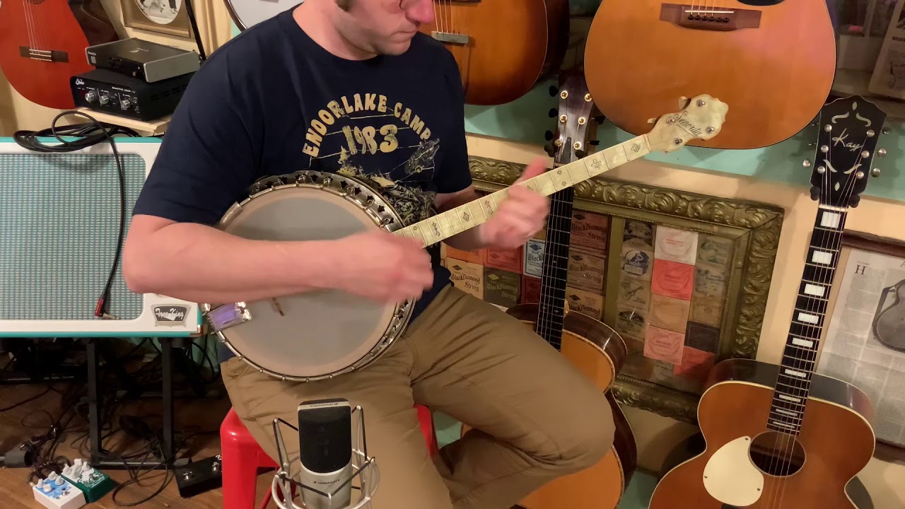1937 Bacon Senorita resonator tenor banjo