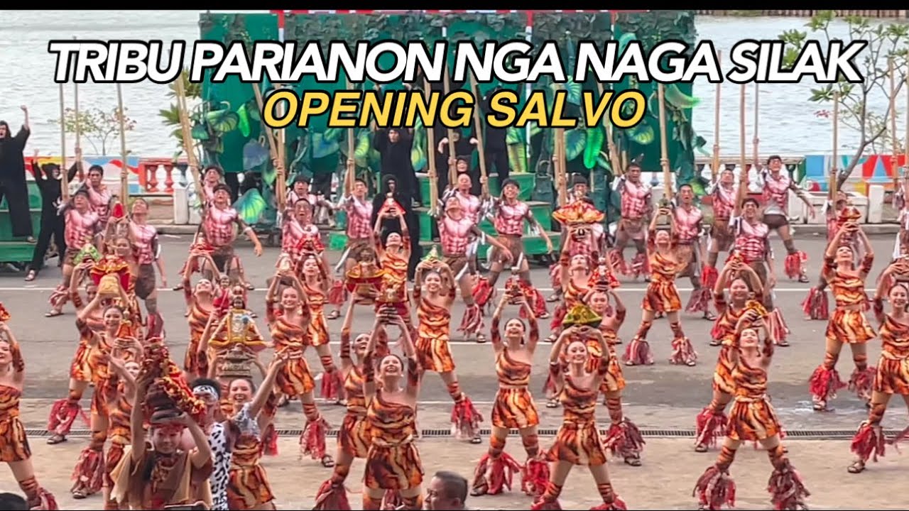 TRIBU PARIANON NGA NAGA SILAK OPENING SALVO DINAGYANG 2025 #dinagyang2025