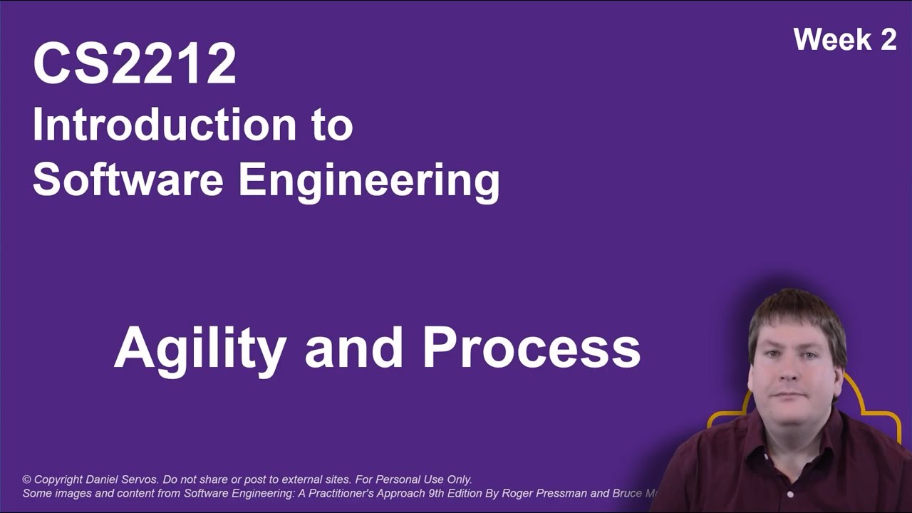 CS2212: Agility and Process