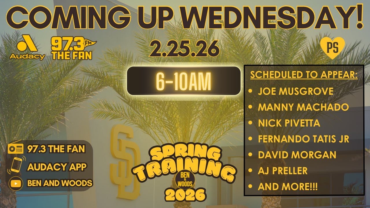 LIVE: February 25th, 2026 - Huge Final Show From Padres Spring Training!