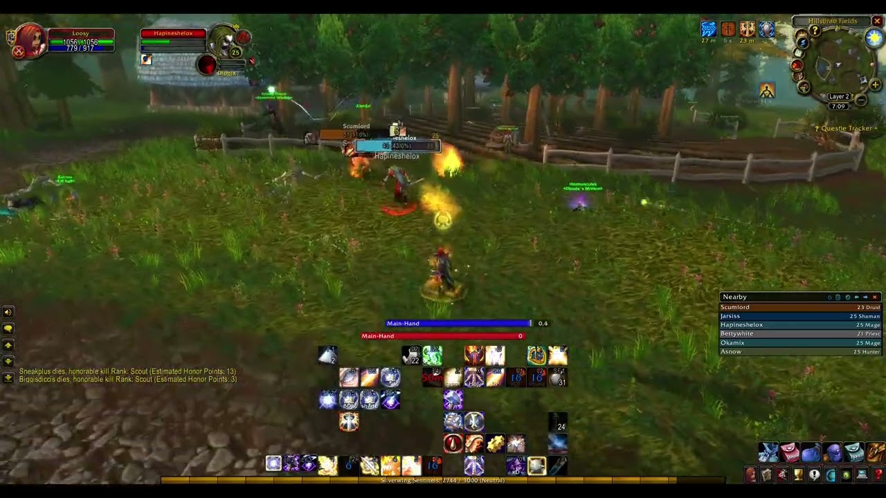 WoW Season of Discovery: Ret Paladin Hillsbrad Foothills World PvP L2Peeeage