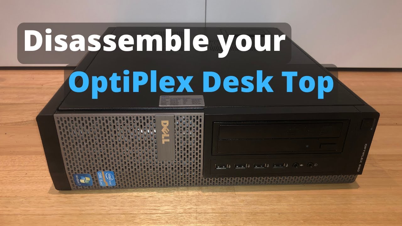 Dell OptiPlex DT Disassembly