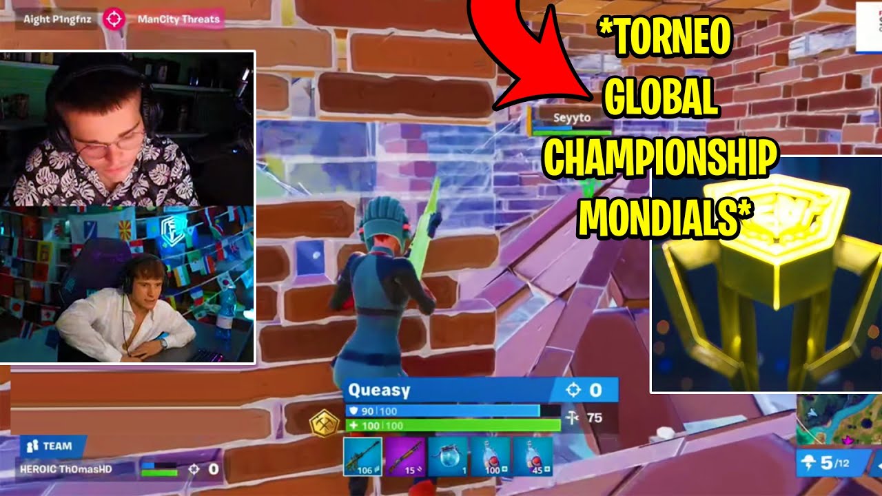 Piz Reagisce e Commenta Le FNCS Championship Mondials con Predage!- Fortnite