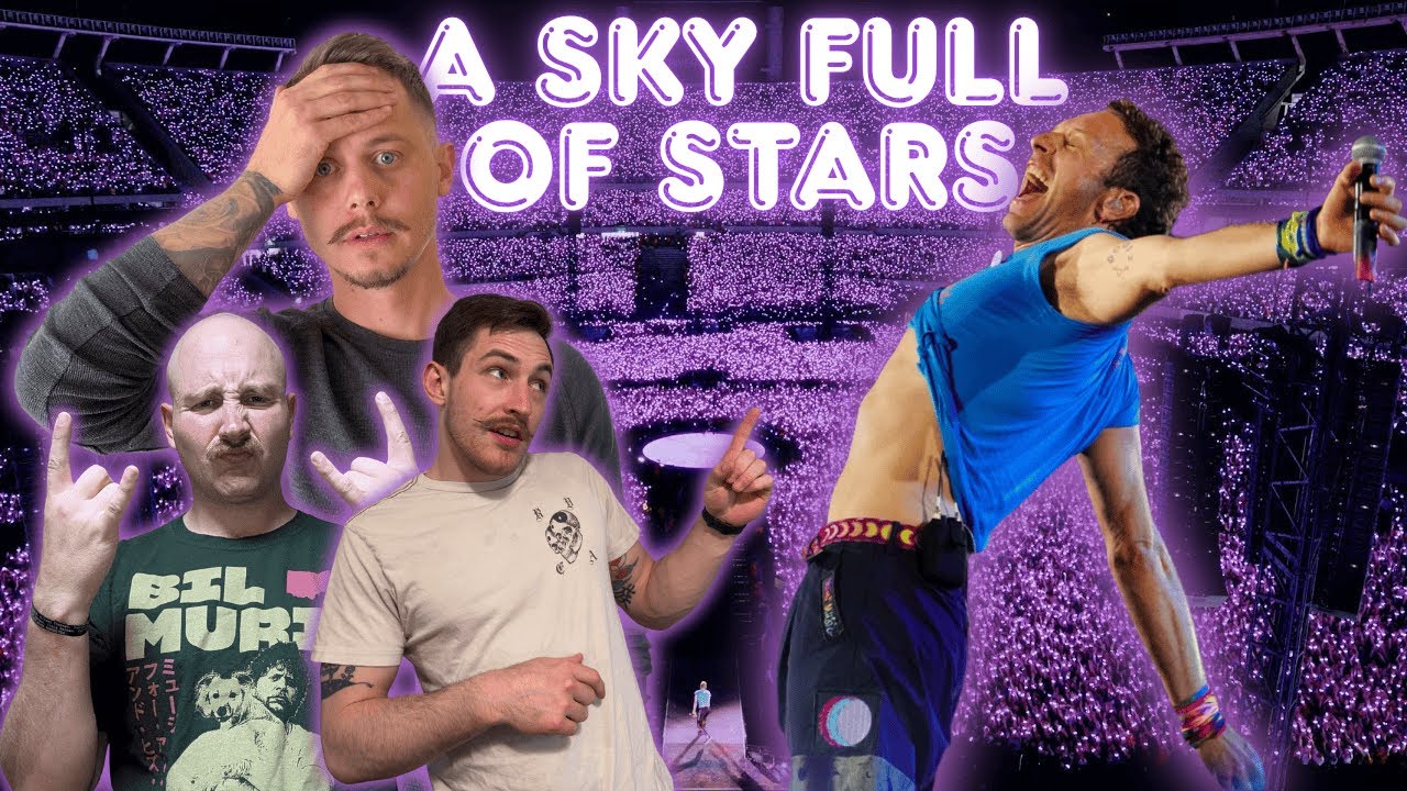 Coldplay - A Sky Full Of Stars (Живое выступление) *РЕАКЦИЯ*