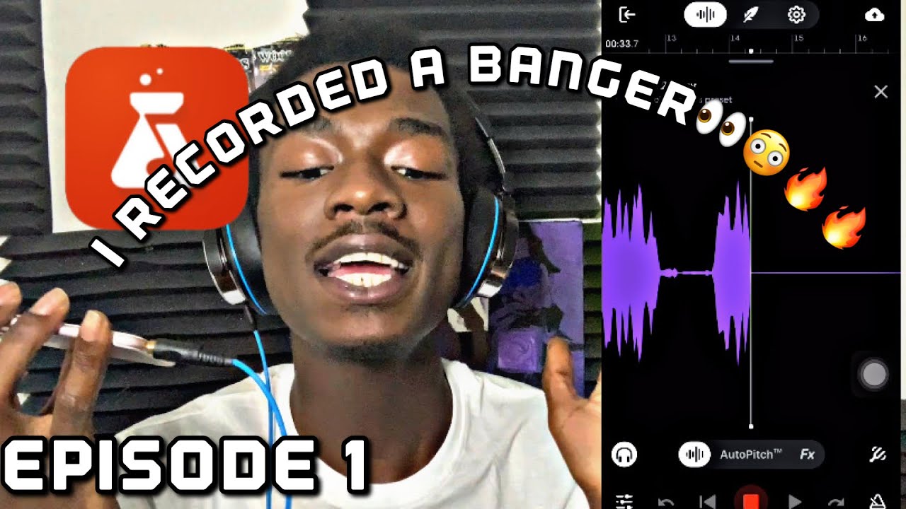 Посмотрите, как я записываю фристайл-композицию на Bandlab | Мобильная музыка, эпизод 1