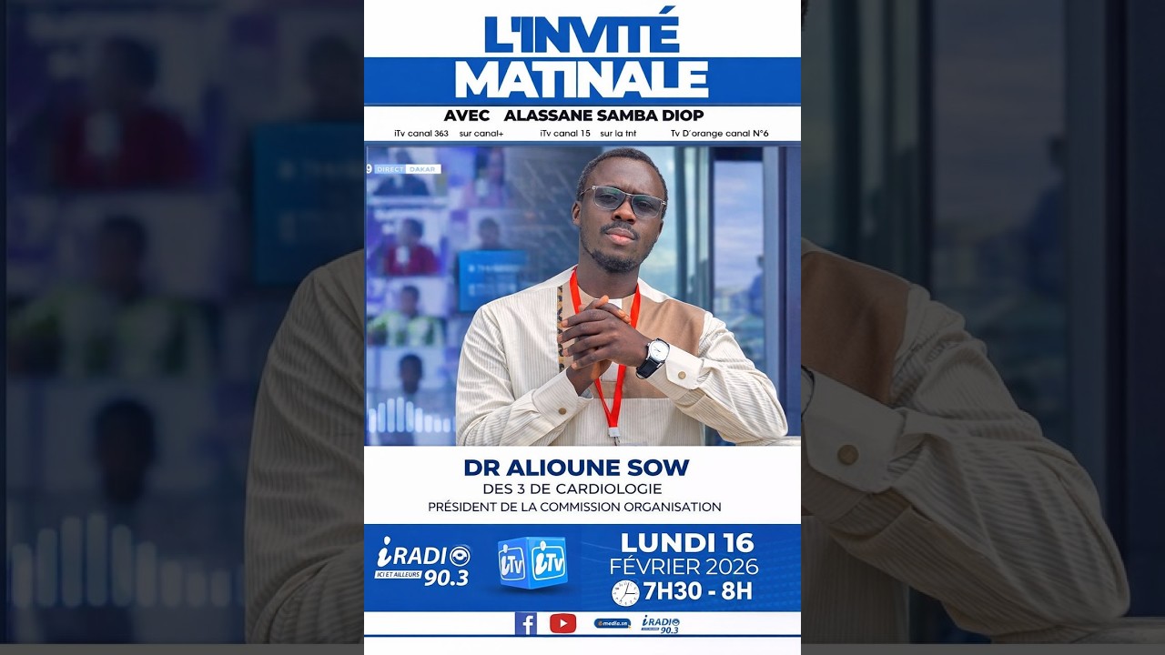 🛑  |DIRECT| INVITE DE LA MATINALE DU 16 FÉVRIER 2026 AVEC ALASSANE SAMBA DIOP ET DR ALIOUNE SOW