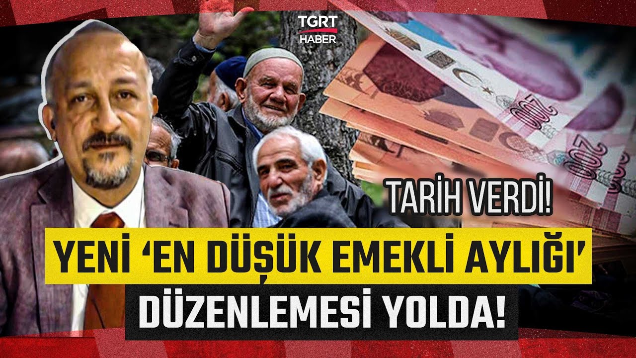 En Düşük Emekli Maaşına Yeni Düzenleme Yolda! SGK Uzmanı Murat Bal Tarih Verdi - TGRT Haber