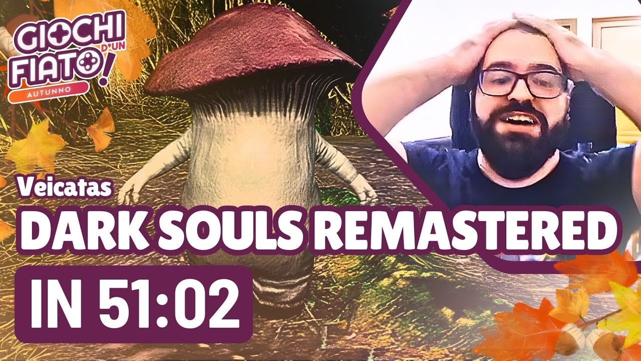 Dark Souls Remastered SPEEDRUN in 51:02 (Any% Dropmod) con Veictas - GIOCHI D'UN FIATO AUTUNNO 2024