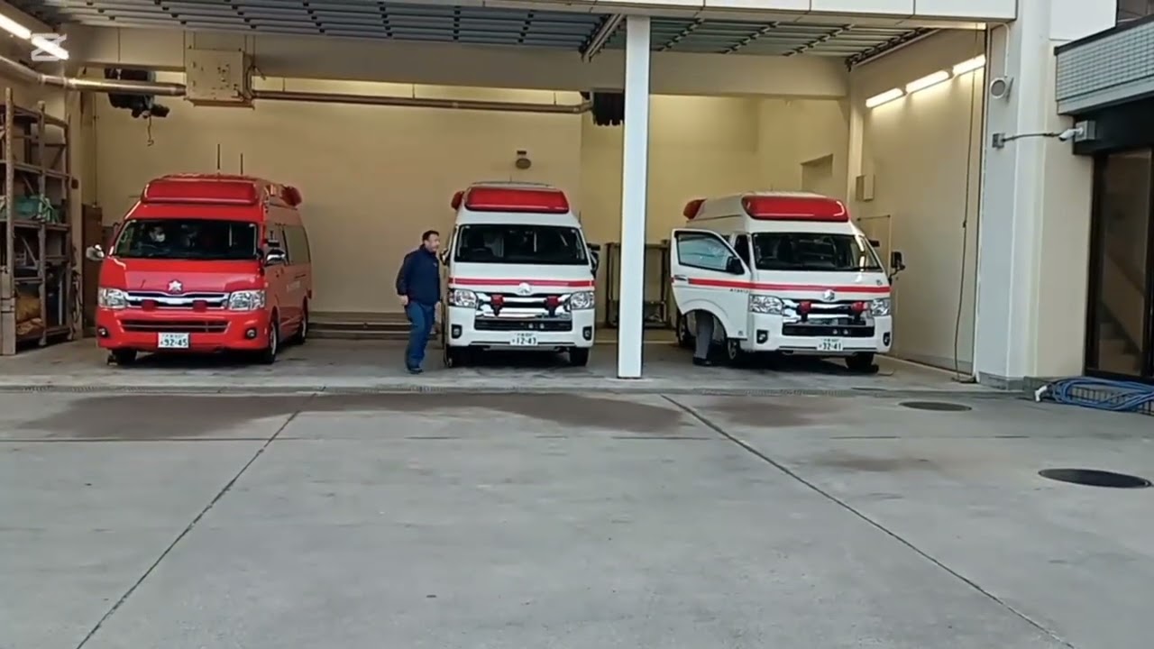 さいたま市消防局西消防署車両点検