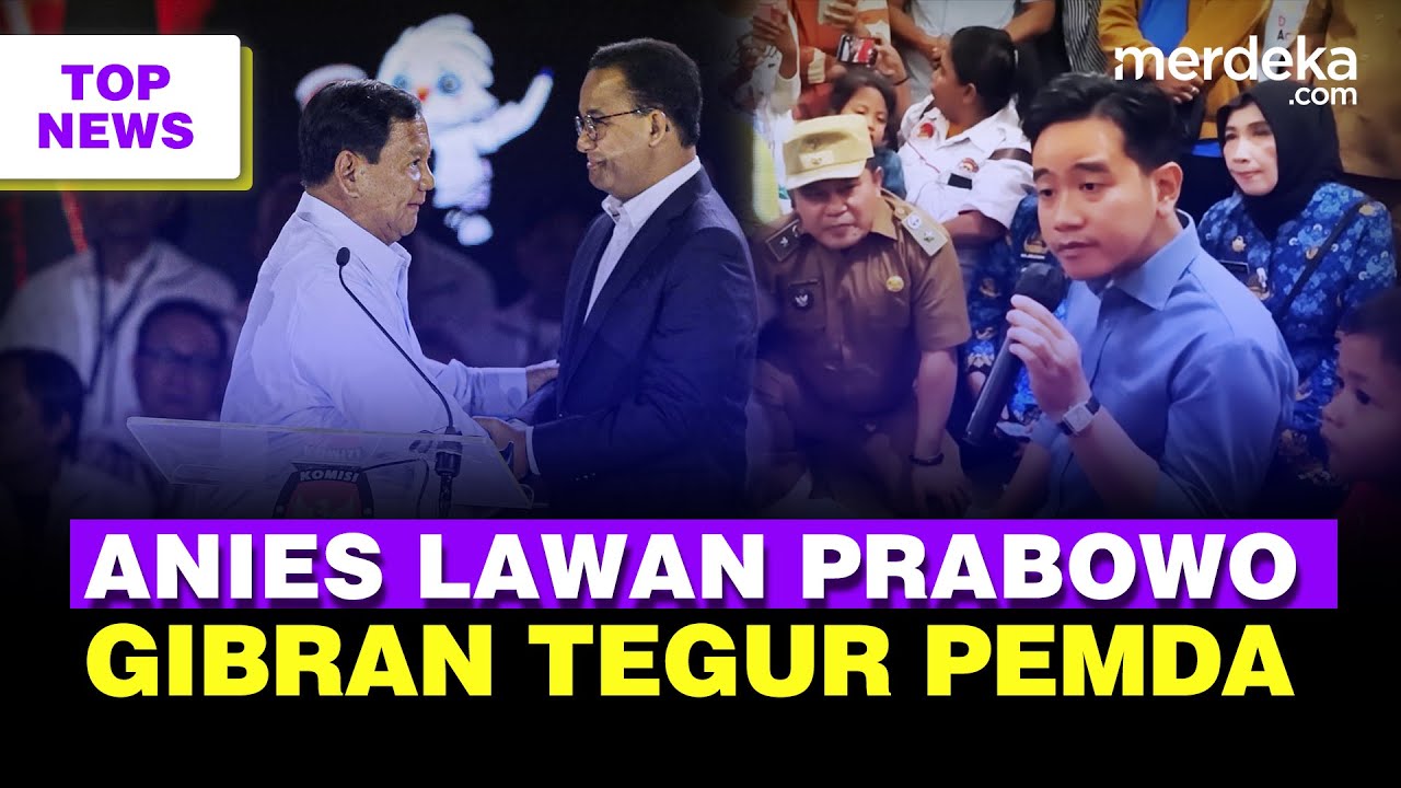 Panas Presiden 2029, Anies Muncul Siap Lawan Prabowo | Keras Gibran Tegur Pemda Bekasi