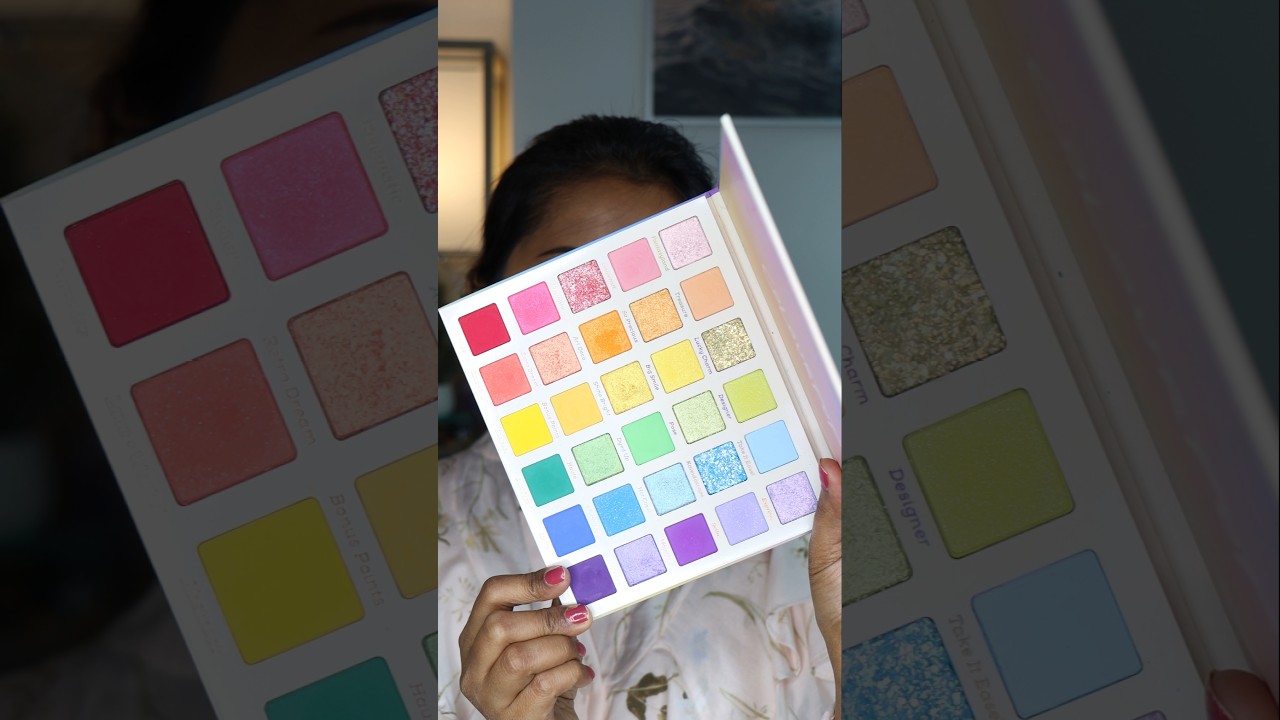 Editorial Pastel Makeup Look, #colourpop Fade Into Hue Palette. #eyemakeup #pastels