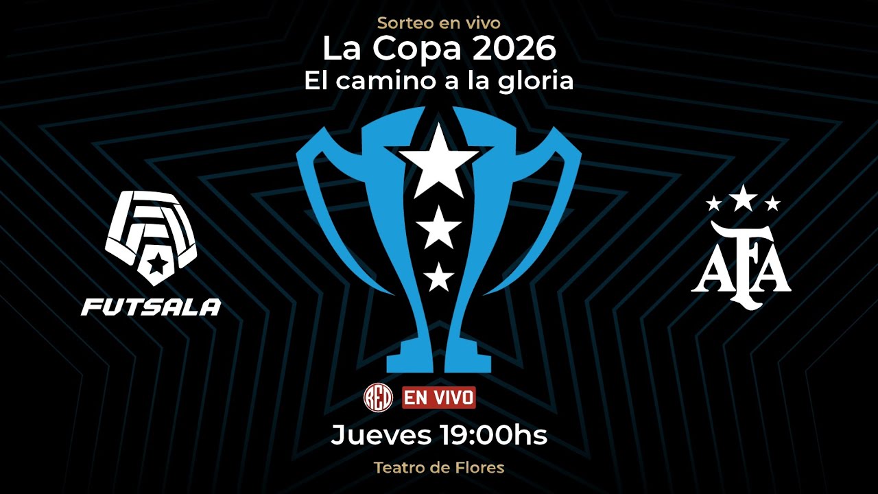 🔴 Sorteo EN VIVO 🏆 La Copa Futsala 2026 🏆 El camino a la Gloria