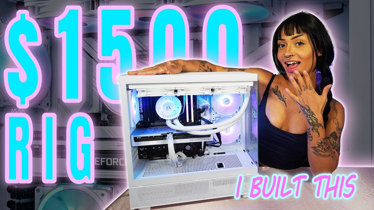 Build a $1500 GAMING PC with me!