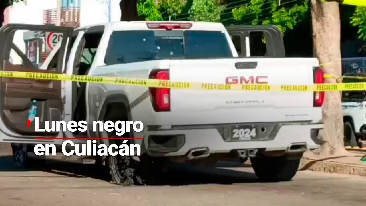 OLA DE VIOLENCIA | Culiacán amaneció en medio de una caravana de hombres armados y disparos