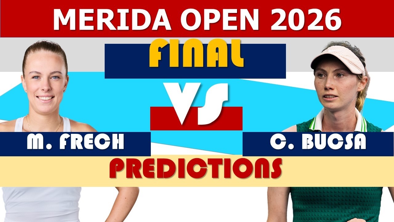 Magdalena Fręch vs Cristina Bucșa | Merida Open 2026 | wta Predictions