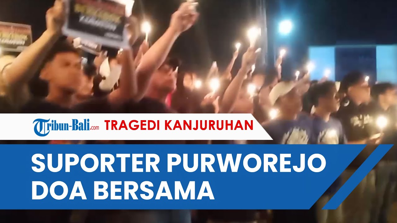 🔴 LIVE Doa bersama ribuan suporter Purworejo untuk Korban Tragedi Kanjuruhan