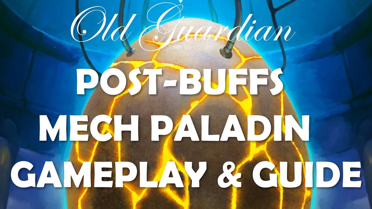 Mech Paladin deck guide and gameplay (Hearthstone Rise of Shadows)