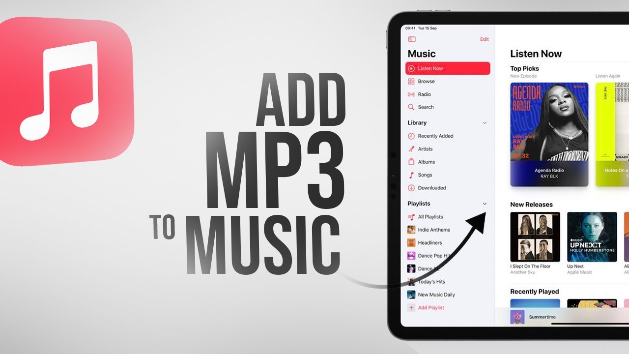 How to Add Mp3 Files to Apple Music on iPad (tutorial)