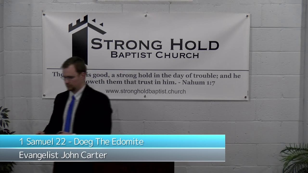 1 Samuel 22 - Doeg The Edomite
