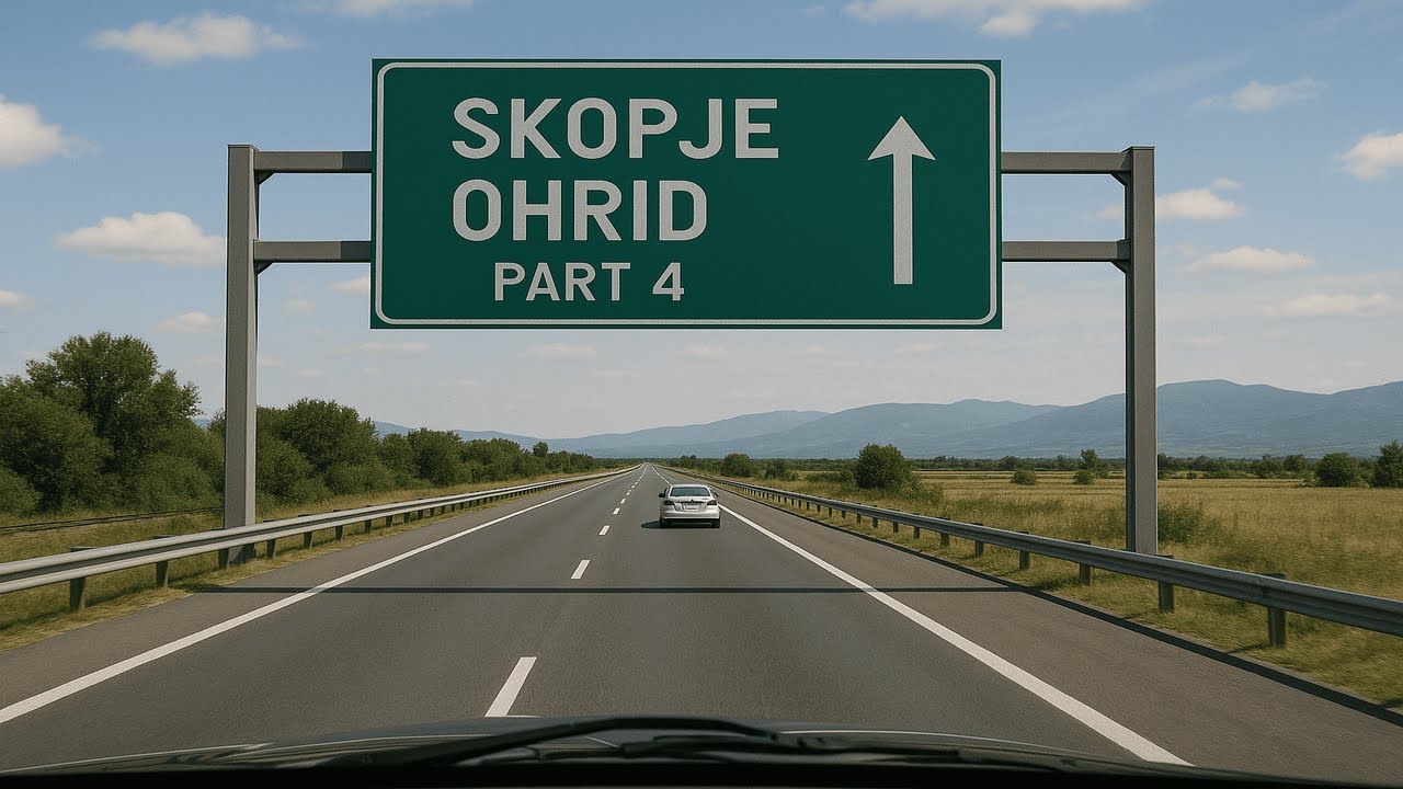 Skopje - Ohrid (Part4 Kicevo - Ohrid)
