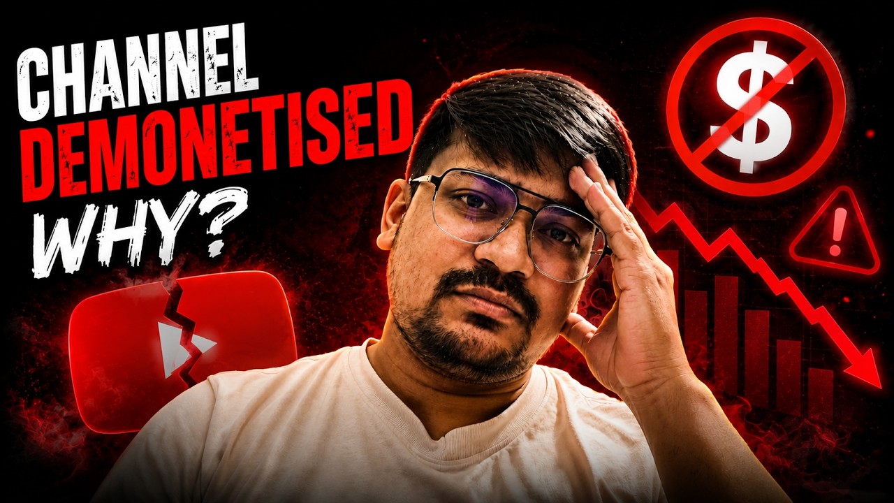 Channel Demonetized! ❌Need Help!! 😔