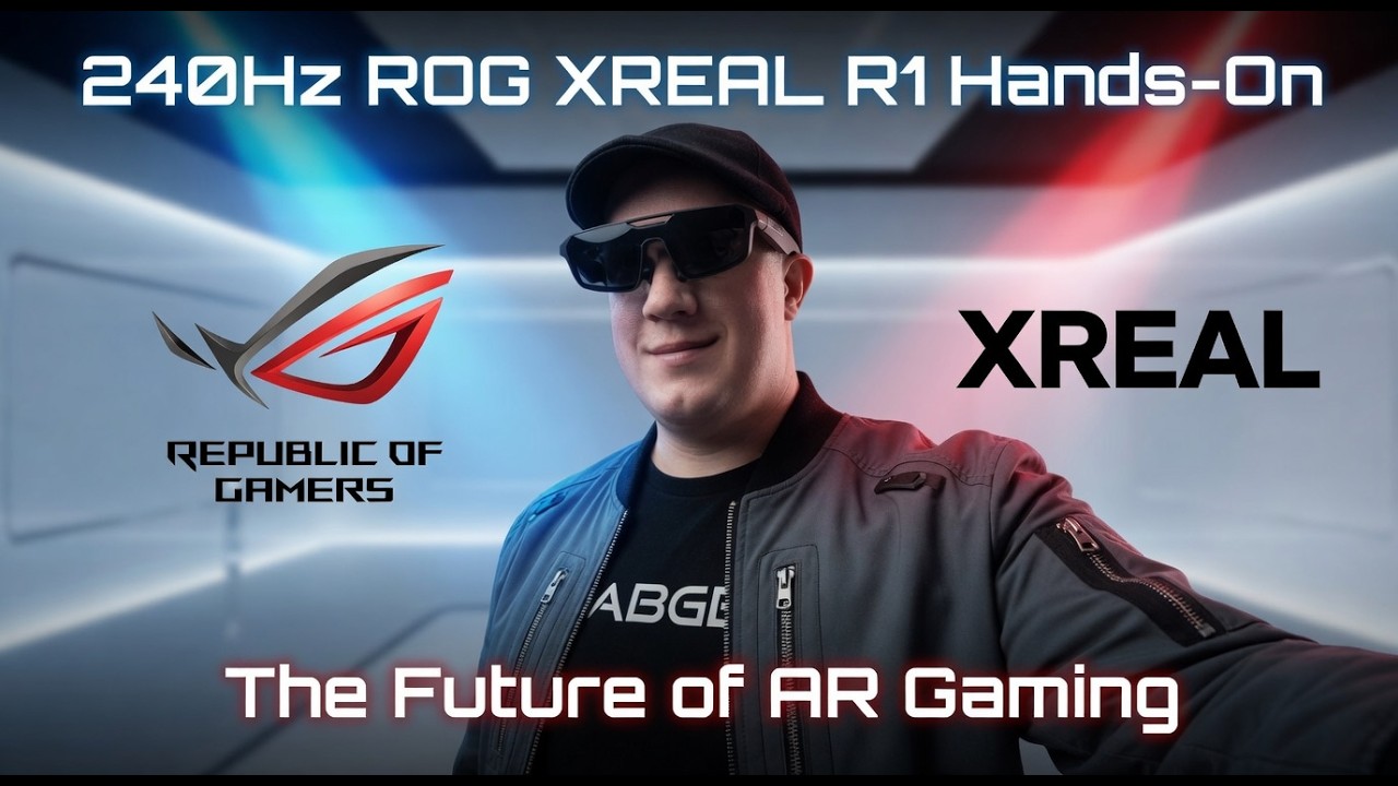 Обзор Asus ROG R1: Невероятные игровые очки с частотой 240 Гц! Первые впечатления!