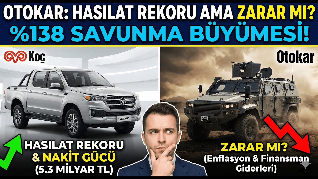Otokar (#OTKAR) 2025 3. &Ccedil;eyrek Analizi: Savunma Satışlarında %138 Artış!