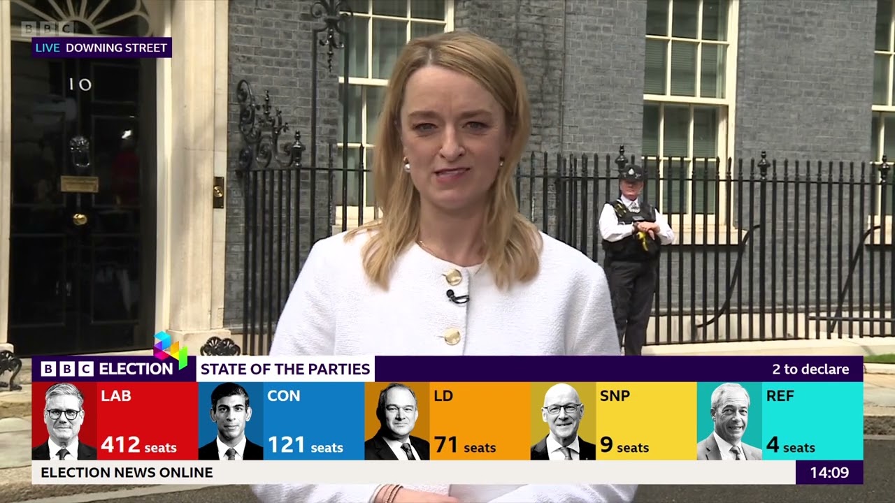 BBC UK General Election 2024 | Starmer Appoints Cabinet | 2pm to 4:30pm | 5th July 2024 (Part 5)