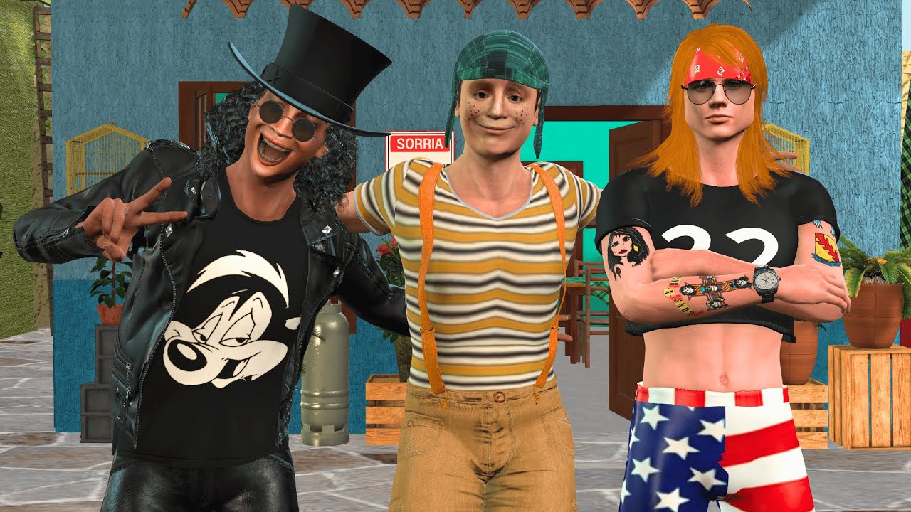 Chaves Animado | Astros do Rock na Vila ( Especial )
