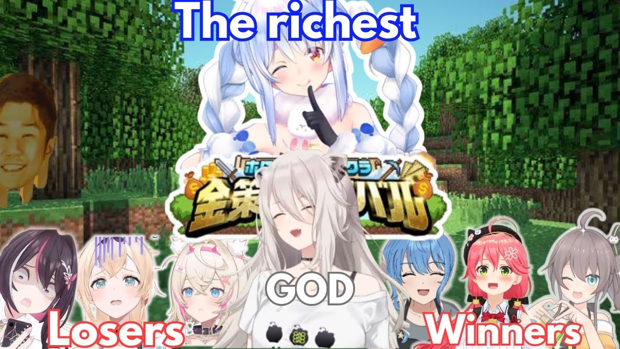 Last Day Ranking! Hololive Minecraft Money Survival – Who’s the Richest?!