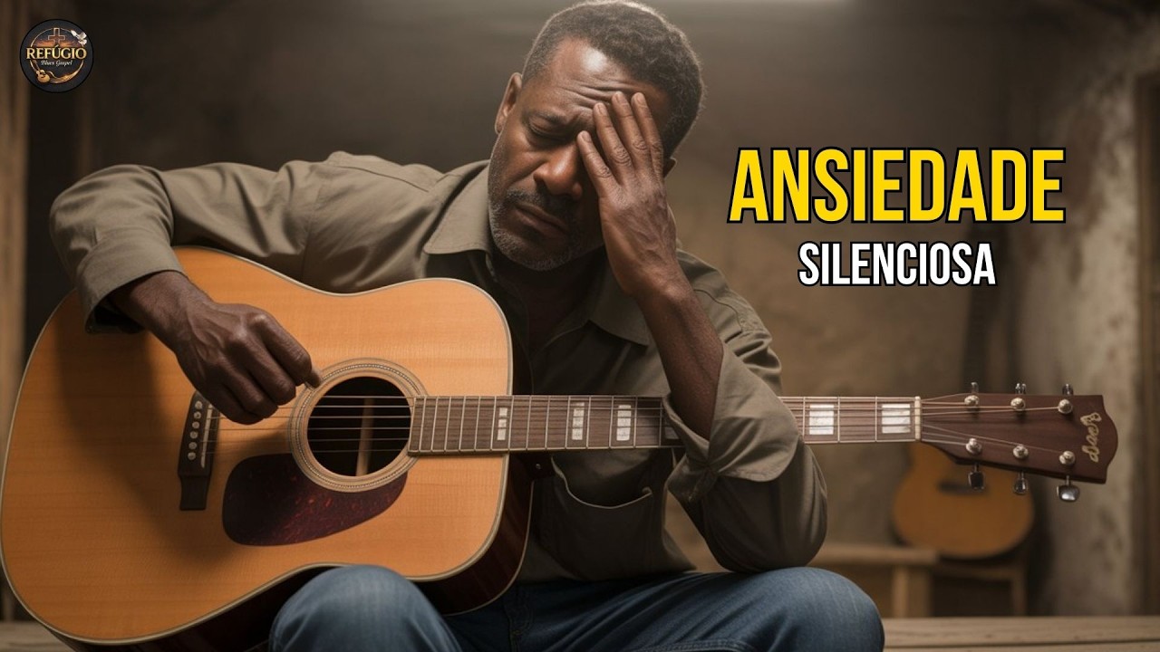 ANSIEDADE SILENCIOSA | Quando o Coração Sofre em Silêncio | Gospel Blues