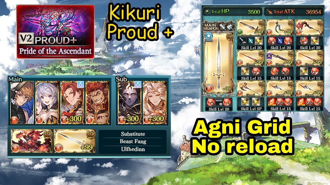 Granblue Fantasy - Kikuri Proud+ (Pride of the Ascendant) 2024 - Agni Grid 【グラブル】『キクリ』