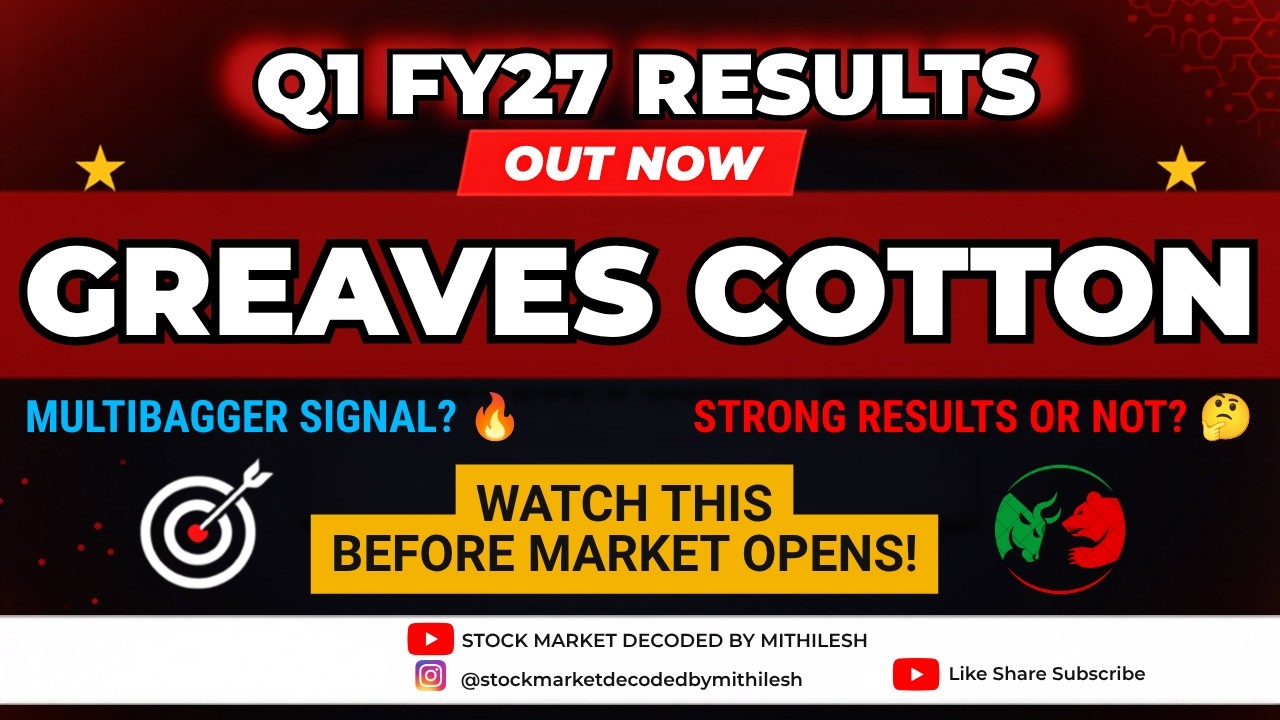 Greaves Cotton Q1 Results 2027 | Greaves Cotton Results Today | Greaves Cotton Share Latest News