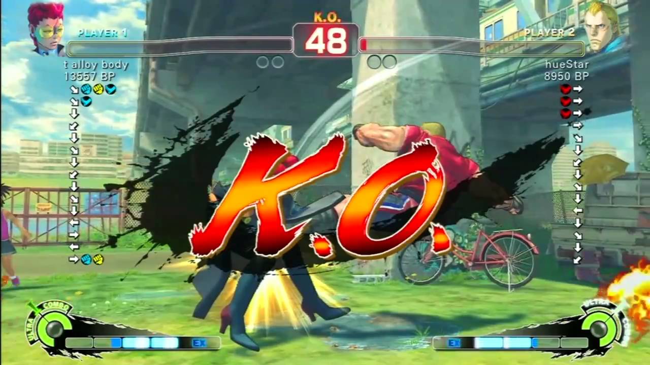 SSF4 Rank Match  t alloy body (VI)  vs  huestar (AB)