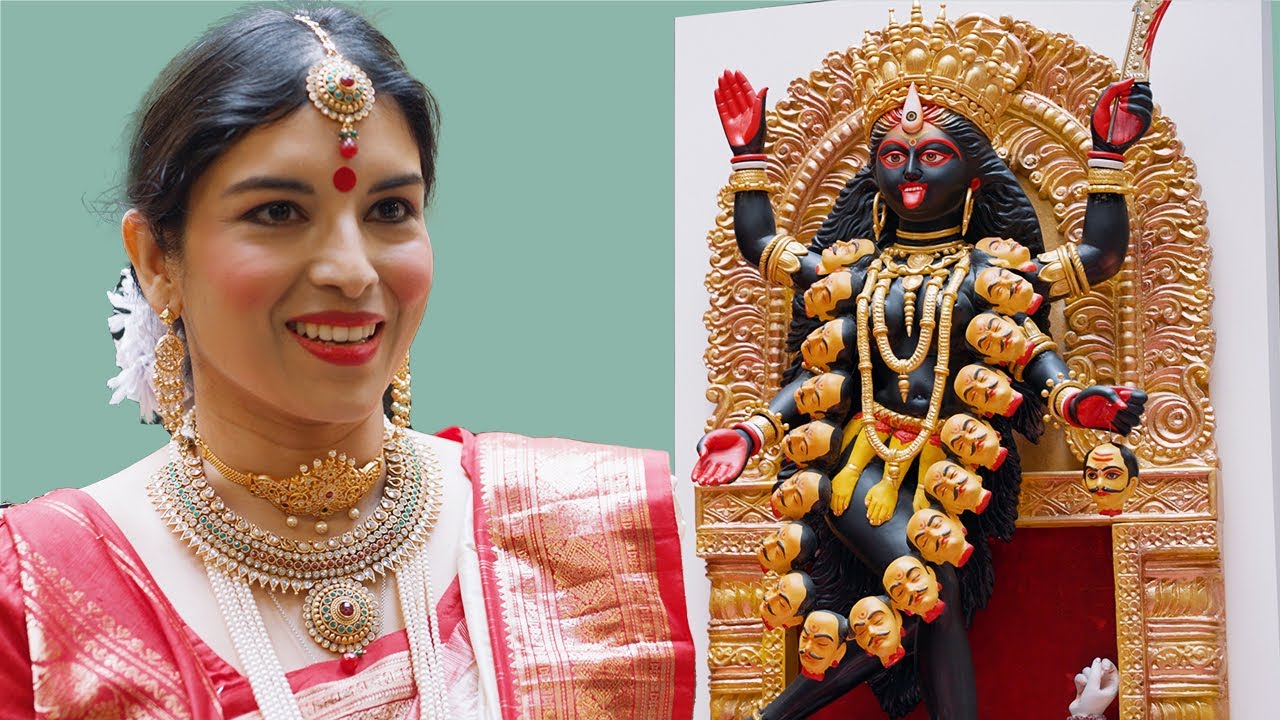 Welcoming a new Murti (icon) of the goddess Kālī to the British Museum