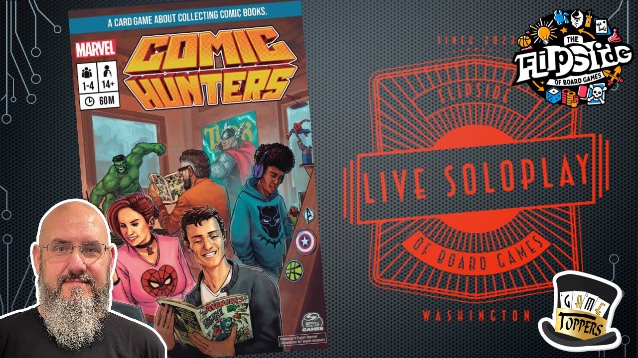 LIVE SoloPlay with Sam: Comic Hunters