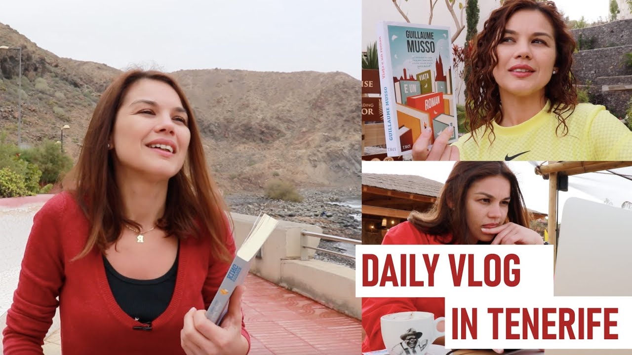 Daily Vlog in Tenerife || Ce cărți am luat cu mine