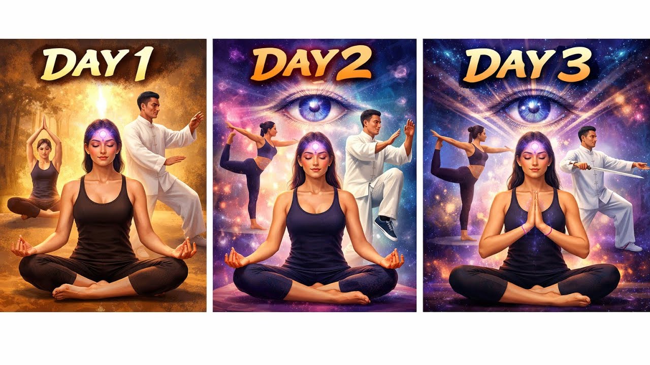 Meditation with yoga tai chi breathing exercises join for free classes 