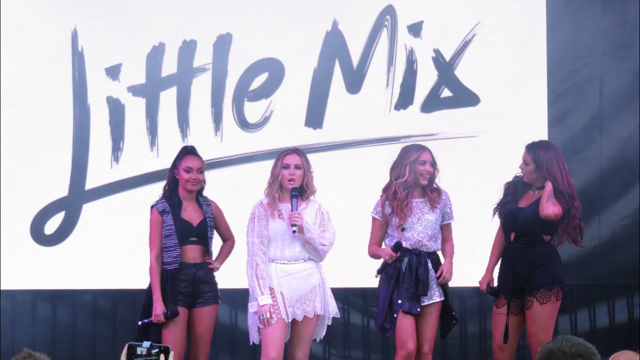 Little Mix - Salute - at Island Beats, Thorpe Park on 17/07/2015