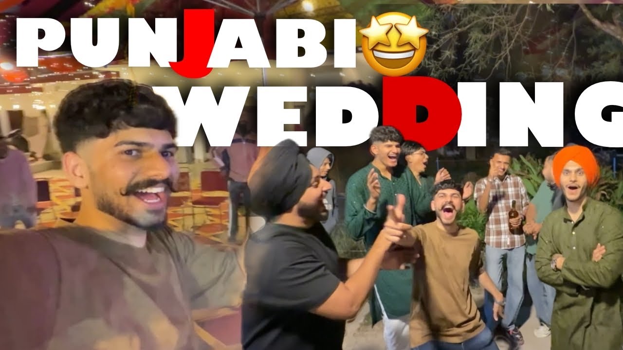 Behen ki shadi m mahol bna diya🤩 Punjabi wedding|Hindi vlogs| canada to India shadi vlog🇨🇦✈️🇮🇳