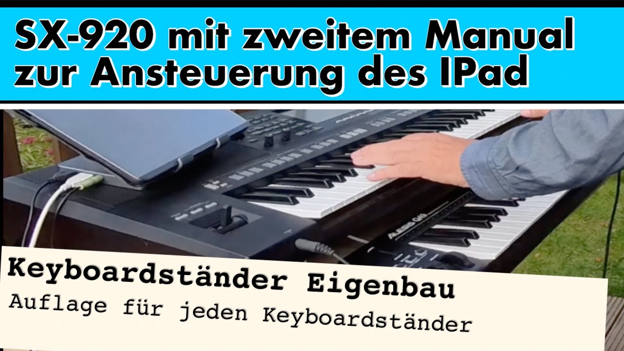 Yamaha SX 920 mit 2. Manual für Hammond und andere Sounds